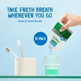 thumbnail image 4 of SmartMouth Original Activated Mouthwash Single Packs, Travel Mouthwash, Fresh Mint, 10 Pack, 4 of 9