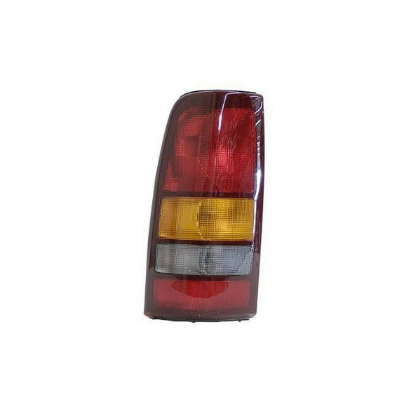 Left Driver Side Tail Light Assembly - Compatible with 2001 - 2003 GMC Sierra 2500 HD 2002