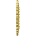 thumbnail image 4 of Ekena Millwork 18 1/2"OD x 7/8"ID x 1 1/2"P Sellek Ceiling Medallion (Fits Canopies up to 1 1/8"), Hand-Painted Rich Gold, 4 of 5