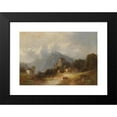 thumbnail image 2 of Franz Barbarini 24x18 Black Modern Framed Museum Art Print Titled - Landscape (1862), 2 of 5