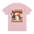 thumbnail image 3 of Camiseta con estampado gráfico tolerante al lactosa, camisetas de manga corta a la moda Vintage para hombre, camisetas informales acogedoras de gran tamaño 100% algodón, 3 of 5