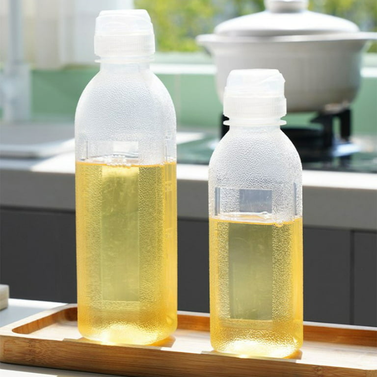 Ruibeauty Squeeze Oil Bottle Condiment Squeeze Bottles Leak Proof Oil  Control Food Grade