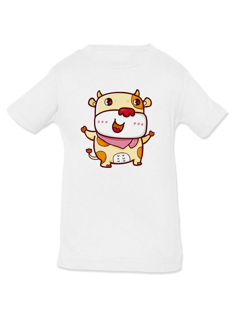 Happy Cow T-shirt Baby's -Image by 