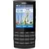 Nokia X3-02 50 MB Feature Phone, 2.4" LCD240 x 320, 3.5G, Black, Metal