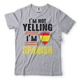 thumbnail image 5 of Funny Spanish Shirt Spanish Joke Tee Shirt Spain Patriotic Shirt Spanish Person Gift Humorous Shirts (3X-Large Navy Blue), 5 of 6