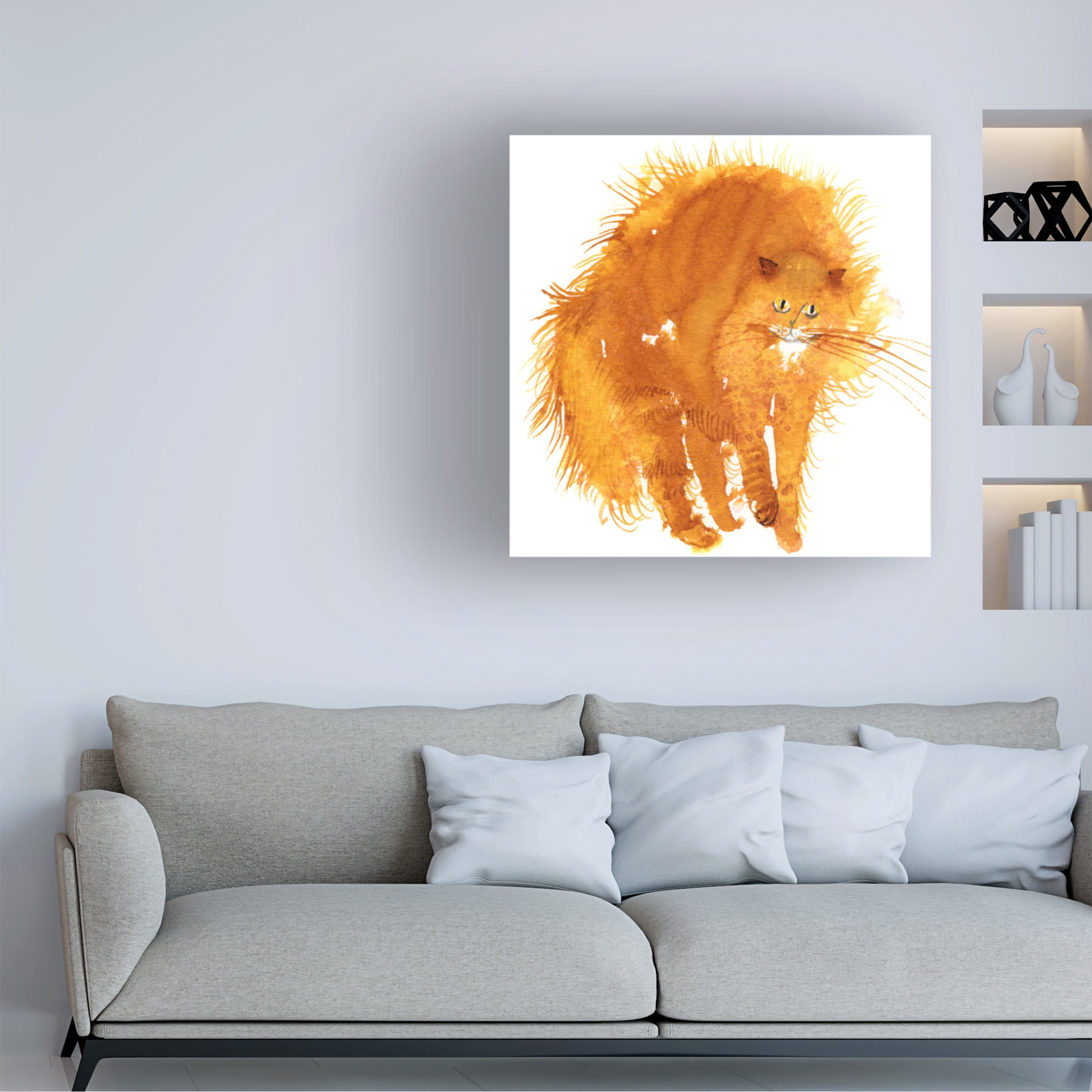Elena Bolgova 'Ginger' Canvas Art
