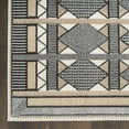 thumbnail image 4 of Nourison Nordic 5' x 7' Ivory Multicolor Modern Indoor Rug, 4 of 8