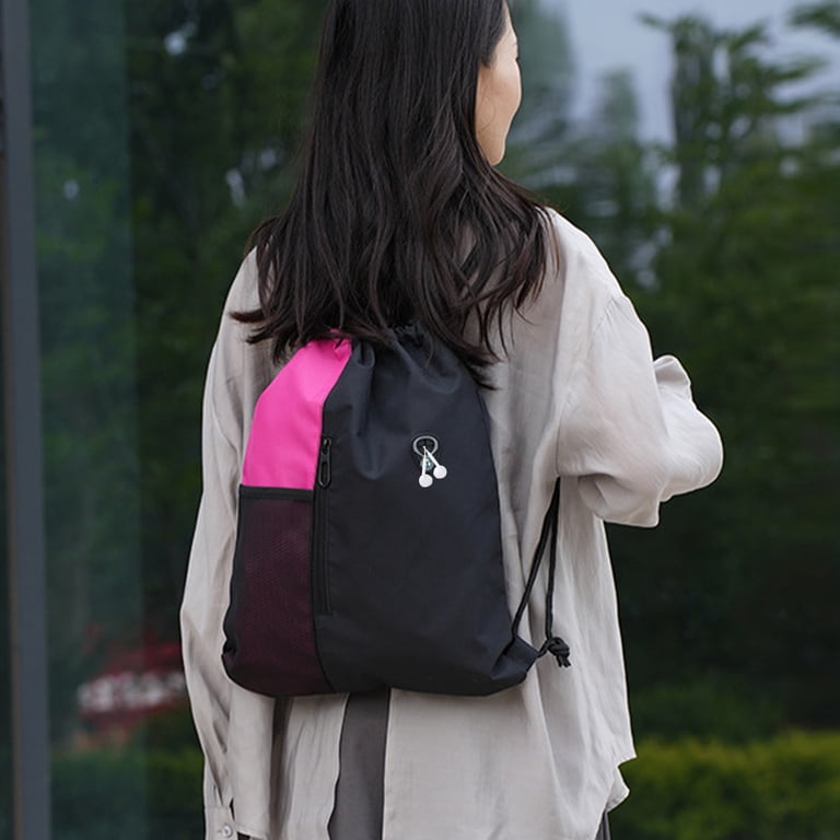 HengDidi Spacious Drawstring Backpack Lightweight Polyester  display picture 2