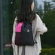 thumbnail image 4 of Mochila con Cordón Ajustable - Bolsa Deportiva con Correas Ajustables, 34 X 42 Cm, de Poliéster, Ideal para Gimnasio, Escuela y Viajes - Negra, Azul, Roja, Gris, 4 of 6