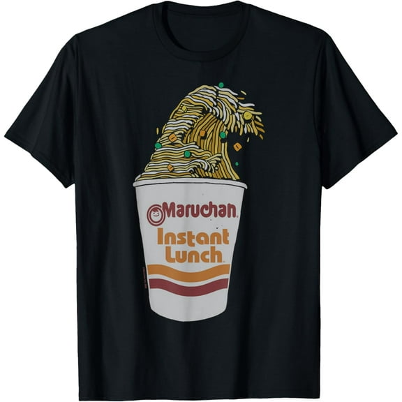 Maruchan Instant Lunch Ramen Cup Noodle Wave Logo T-Shirt