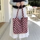 thumbnail image 3 of JennyShop Casual Polka Dot Bolsa De Canvas De Gran Capacidad Bolsa De Mujeres Versátil Bolsa De Hombro De Corduroy Mori Bolsa De Comutador Tote, 3 of 8