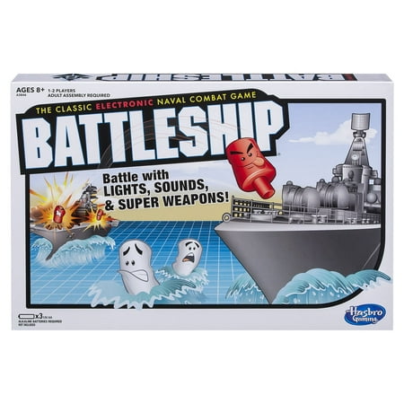 UPC: 0630509611102 | Battleship Classic Electronic Naval Combat Board Game for Kids and Family Ages 8 and Up