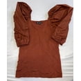 thumbnail image 3 of INC International Concepts Womens Pointelle Sleeve Sweater Dutch Canal S, 3 of 3