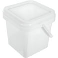 thumbnail image 5 of ACDANC Plastic Bucket with Handle Lid Reusable Paint Bucket Oil Paint Pail Bucket Painters Kettle, 5 of 7