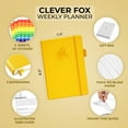 Clever Fox Planner â€“ Undated Weekly & Monthly Planner for