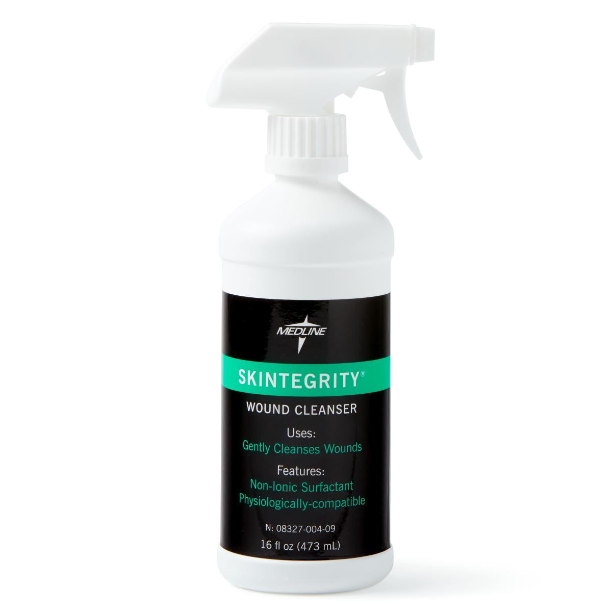 Medline Skintegrity Wound Cleanser, Gently Cleanses Wounds, 16 oz Trigger Spray, 1 Count
