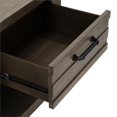thumbnail image 4 of Ruff Taillé 1 Tiroir Table de Chevet en Gris Vieilli, 4 of 8