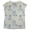 thumbnail image 2 of Disney Frozen II Elsa & Anna All Over Ivory T-Shirt M(7/8), 2 of 4