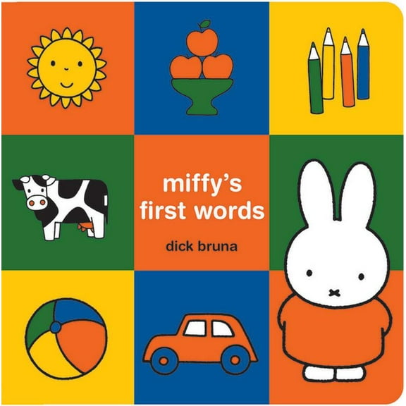 Miffy's First Words, (Board Book)