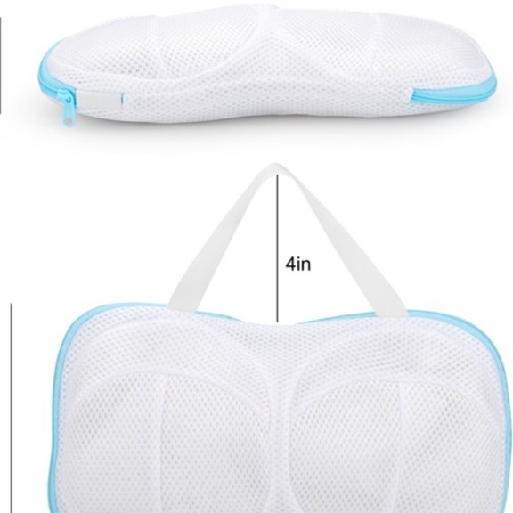 1/2/4pcs Bra Laundry Bag for Washing Delicates Underwear Brassiere w/ Zipper Closure