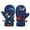 AB2 Dark Blue, variant on Toddler Cartoon Print Mittens Skiing Gloves Full Finger Stretchy Snowgloves Cute Comfortable Child Girls Boys Winter Mittens Dark Green Size 6-24 Months