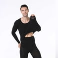 thumbnail image 3 of Qarigey Conjunto de ropa interior térmica sin costuras, fino, , cómodo, otoño, calzoncillos largos, parte inferior, ropa interior para el Ropa interior Mujer Piel Tipo 2, 3 of 6