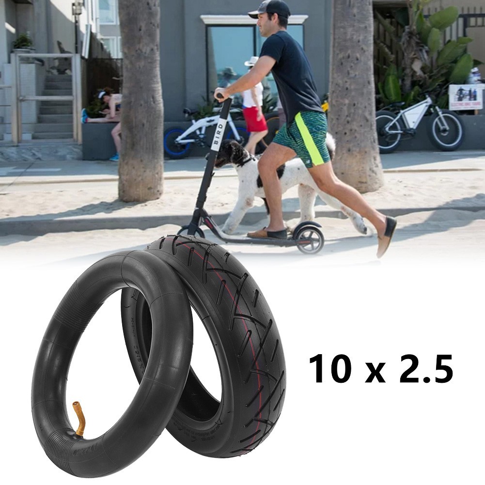 Replace 10x2.5 Inch Tyre&Inner Tube For Electric Scooter Accessories Tire Black Scooters Outdoor
