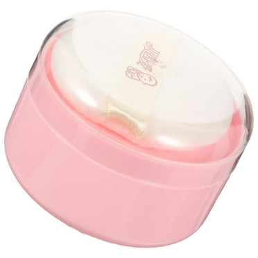 Body Powder Puff Box Body Powder Puff Case Holder Loose Powder Puff Body Powder Puff and Container Baby Travel