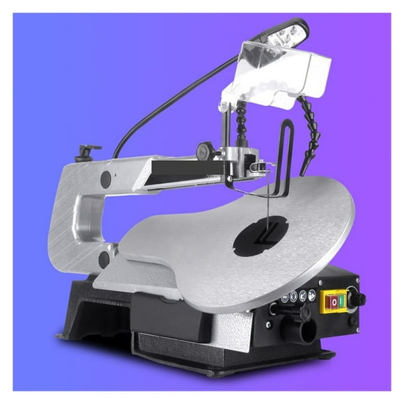 Woodworking Electric Curve Saw Desktop Multifunctional Wire Jig Saw Piercing Model Saw Machine 400-1600RPM Sweep Fret Saw