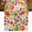 White, variant on Summer Fruits Burlap Cotton Table Runner 13x36 Inches Short, Tropical Fruity Watermelon Kiwi Exotic Farmhouse Table Runners, Outdoor Dining Table Decor for Baby Shower/Party/Wedding