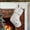 Y, variant on 9-Inch Christmas Stocking, Hot Branch Thread Letter Design, Mini Hanging Gift Bag for Tree and Fireplace, Christmas Decorations
