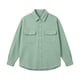 thumbnail image 5 of Top Abrigo Hombres Color Sólido Manga Larga Botón Cuello Moda Casual Verano Al Aire Libre Diario, 5 of 7