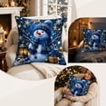 thumbnail image 6 of Christmas Pillow Covers, Decorative Cushion Case with Hidden Zipper, Soft Fabric for Sofa Couch Bed Home Decor, 6 of 7