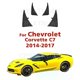 thumbnail image 1 of unique For Chevrolet Corvette C7 2014 2015 2016 2017 Fender Mudguard Mud Flaps Guard Splash Flap Mudguards Car Accessories, 1 of 5