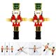 thumbnail image 2 of Soportes de anillos para servilletas de Cascanueces, anillos para servilletas en forma de Cascanueces de Navidad, accesorios de mesa, 2 uds., 2 of 8