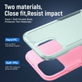 thumbnail image 4 of Slim Hybrid 2-In-1 Hard PC Soft TPU Shockproof Cover Protective Case for iPhone 13 mini 5.4", 4 of 7