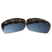 Vonxyz Black MirrorCoat Polarized Lenses Replacement for Oakley Crankshaft OO9239 Sunglass