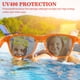 thumbnail image 4 of Lentes de Sol TUPARKA para Niños Paquete de 20 con Protección UV400 Naranja, 4 of 7