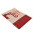 thumbnail image 1 of Advancent Paño de Decoración de Navidad Adorno de Navidad Mano de obra Accesorios para el hogar Calcomanía de escritorio decorativa Impreso Kits de decoración para fiestas Patrón de ciervo Advancent HA068338-03, 1 of 1