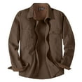 thumbnail image 2 of Vedolay Jacket Coat Trendy Open Front Cardigan Dressy Blazer Jacket Jacket Brown,L, 2 of 5