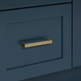 thumbnail image 2 of Ariel Hamlet 61 In. Rectangle Sink Vanity With 0.75 In. Carrara White Countertop In Midnight Blue, 2 of 11