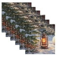 thumbnail image 6 of Qxltty Barn Snowman Napkins 20×20in Perfect for Parties Dinners Weddings Cocktail Housewarming Cloth Napkins Set of 1, 6 of 8