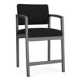 thumbnail image 1 of Pemberly Row Chaise Haute Moderne en Tissu, Charbon/maison Ouverte, Noir, 1 of 5