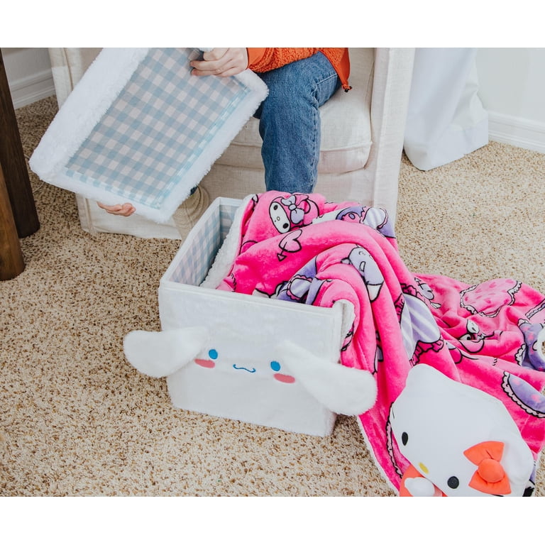 Sanrio Cinnamoroll 13 x 13 Inch Plush Storage Cube - Walmart.com