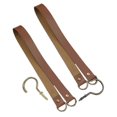 thumbnail image 1 of Leather Curtain Rod Holder Holdbacks For Office Living Room Cafe Balcony 2 Pcs, 1 of 5