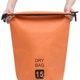 thumbnail image 2 of Bolsa impermeable VidaXL de PVC, 15 litros y 4 galones de capacidad, naranja/negra, 2 of 9