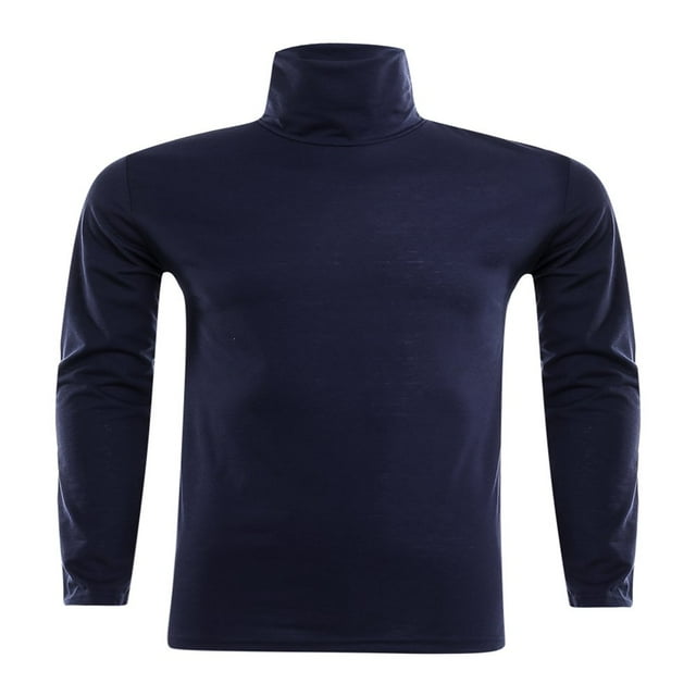 Pull Col Montant en Coton Chaud pour Hommes