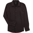 thumbnail image 1 of Alfani Mens Heathered Stretch Button Up Shirt, Red, Medium, 1 of 1
