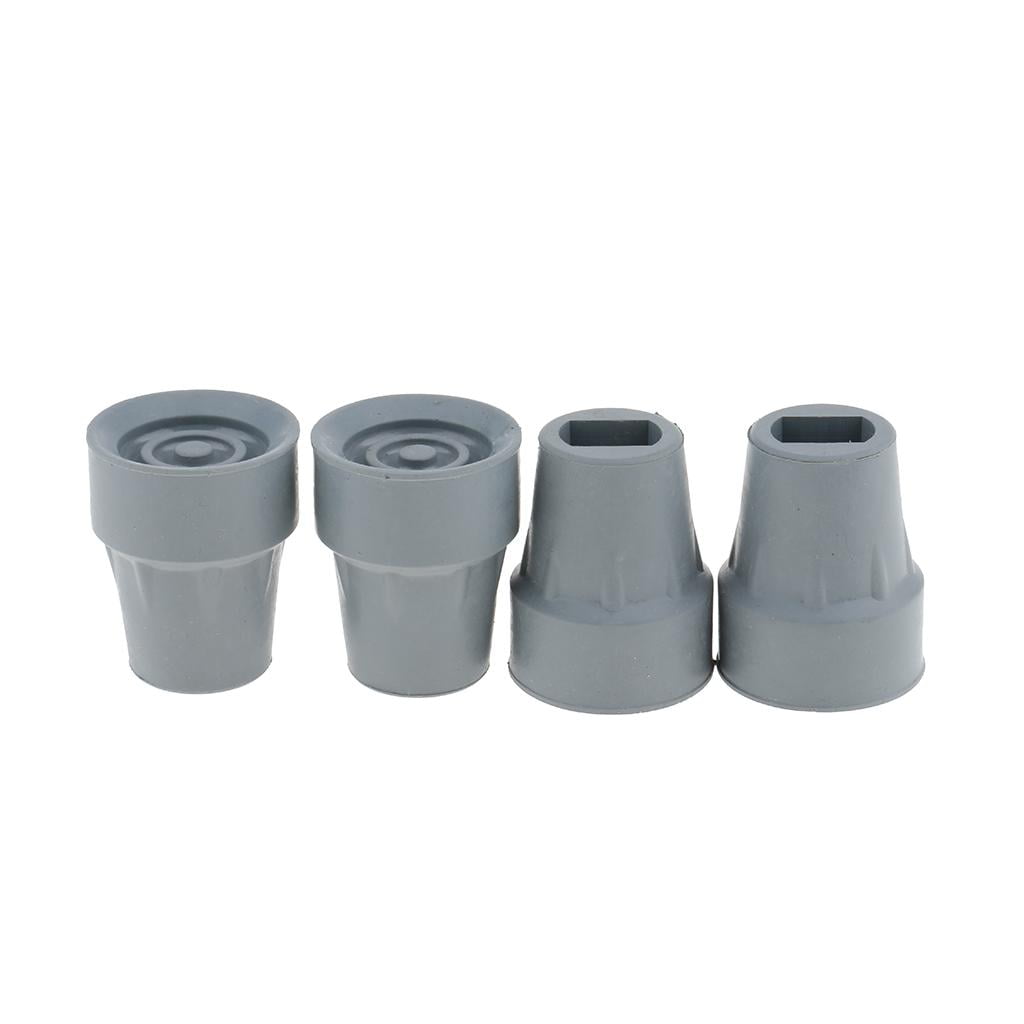 4Pcs Crutch Tip Installation And Removal Cane End Feet