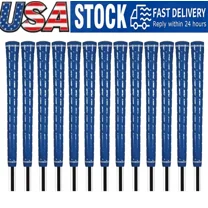 13Packs Standard Blue Golf Grip Club Grip Tour Wrap High-Tack Durability Grip Rubber Girp